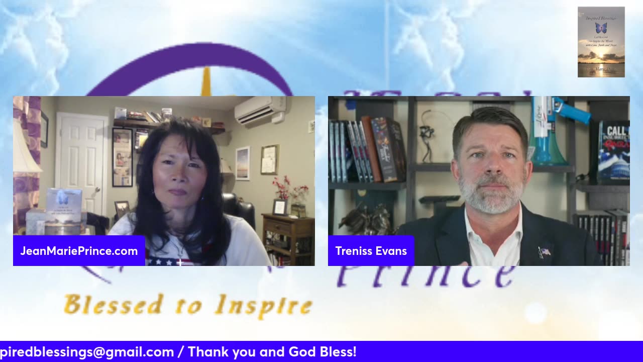 Guest Author Treniss J Evans III, "CALL IT INSURRECTION..." on "Inspired Blessings with JMP"