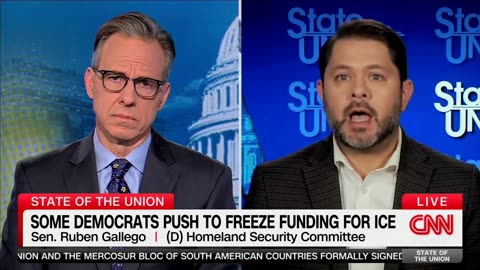 CNN Host Confronts Gallego Over Past Support For ICE Funding He Now Opposes