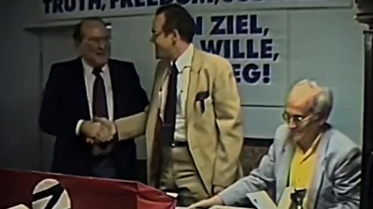 Ernst Zundel Hosts Prof. Robert Faurisson and Fred Leuchter (June 17, 1989)