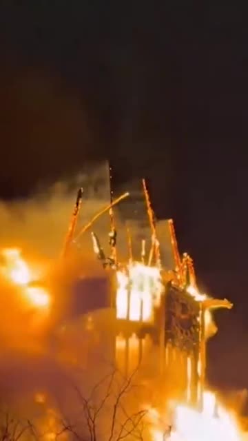 Another Church Burns in Europe