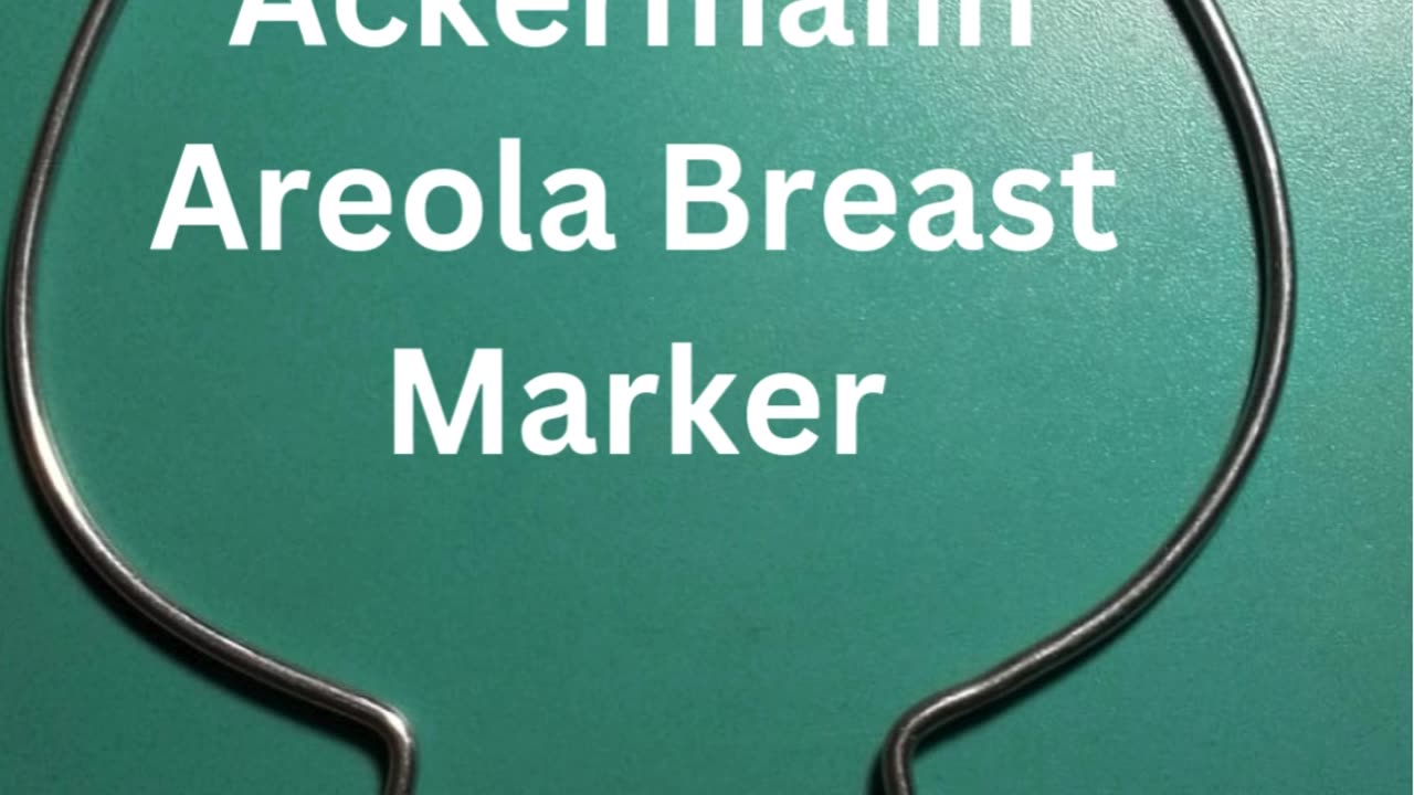 Ackermann areola marker