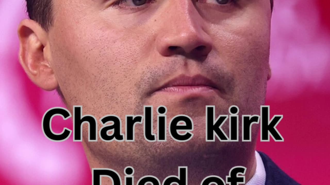 CHARLIE KIRK DIED OF FENTANYL OVERDOSE