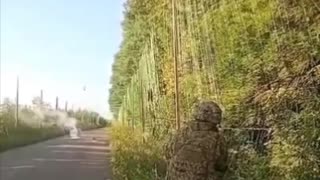 Ukrainian Snipers Shooting Russian Ambush Drones from a Distance