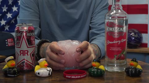 Joe Mitchell - Cruzan Strawberry Rum & Rockstar Boom Whipped Strawberry Energy Drink
