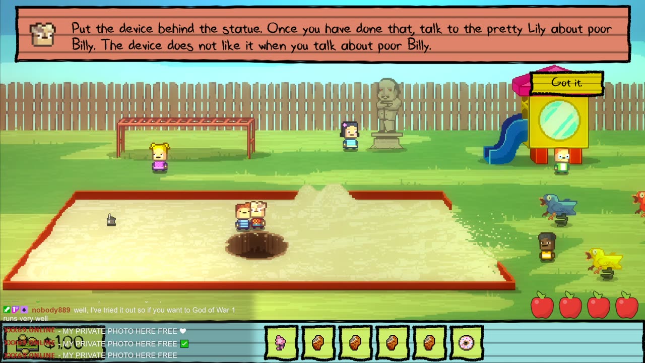 One last chance to be attractive - Strong Bad & Random Access