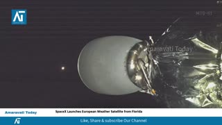 SpaceX Launches European Weather Satellite from Florida | Amaravati Today World News