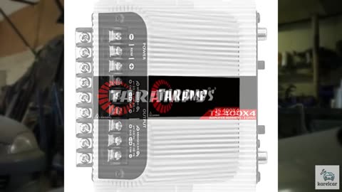 Taramps TS 400x4 400 watts RMS 4 Channels Full Range Car Audio Amplifier, 2 Bri
