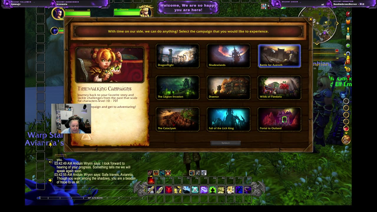 I couldn't sleep, Dreaming of Azeroth