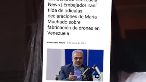 Fabricación de drones iraníes en Venezuela?