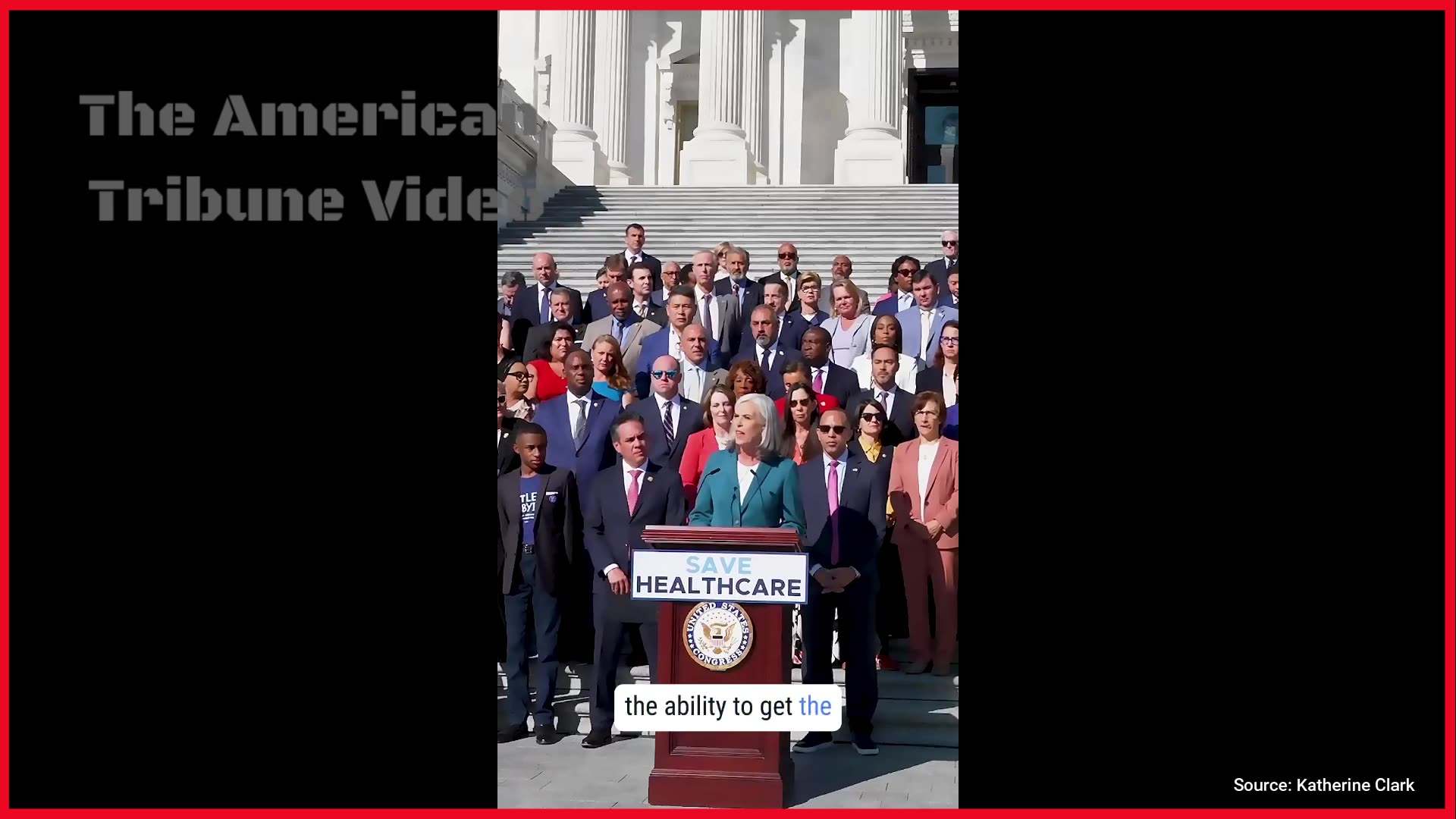 Woke Democrat Goes Berserk, Starts Screaming on Capitol Steps about Common Sense Trump Policy