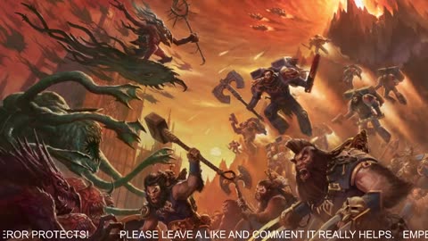 WARHAMMER 40K RADIO 24/7 SLEEP ASMR LORE & STORY RERUN STREAM