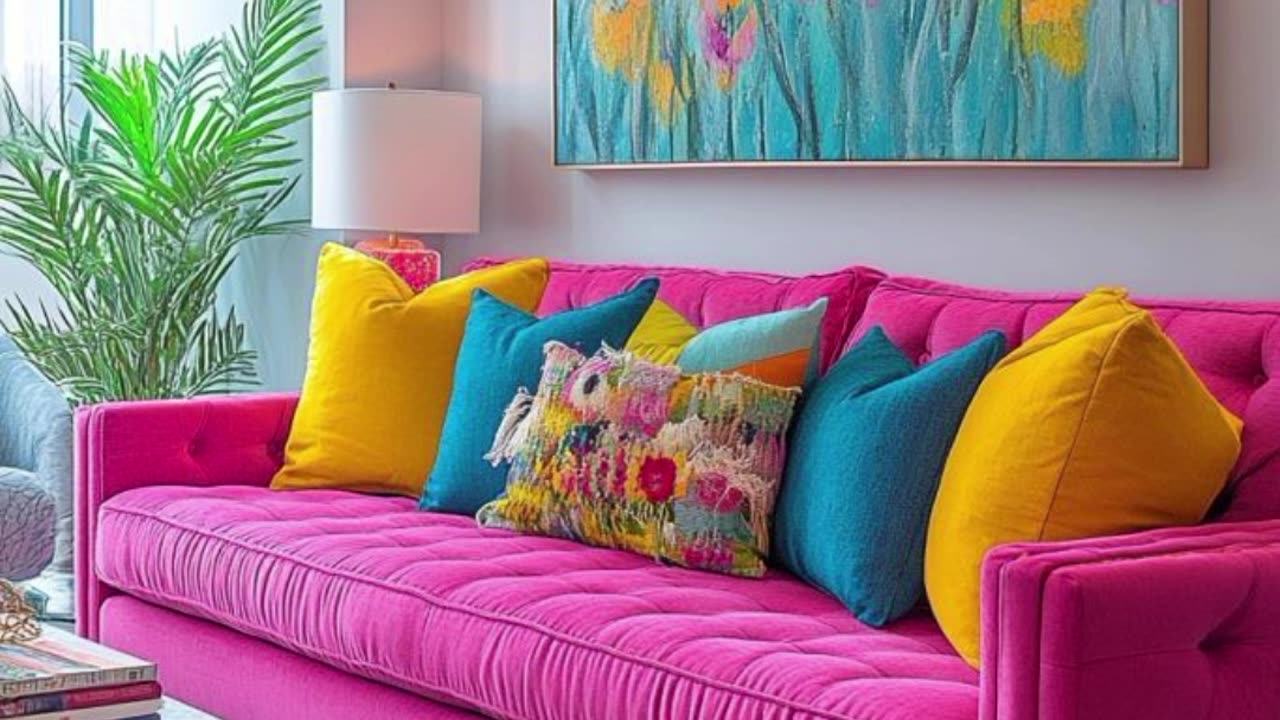 Amazing Living Spaces 💛💜