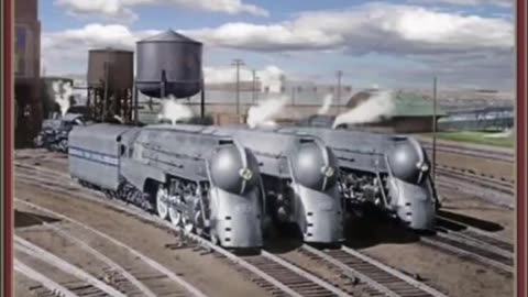 The beautiful trains of the old world