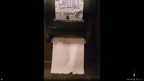 OK I laughed. I would be cracking up at this if I saw it in person