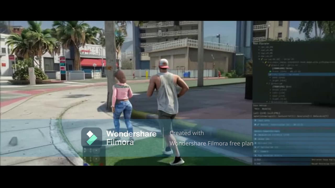 GTA VI Lucia & Jason Free Roam Ai IV