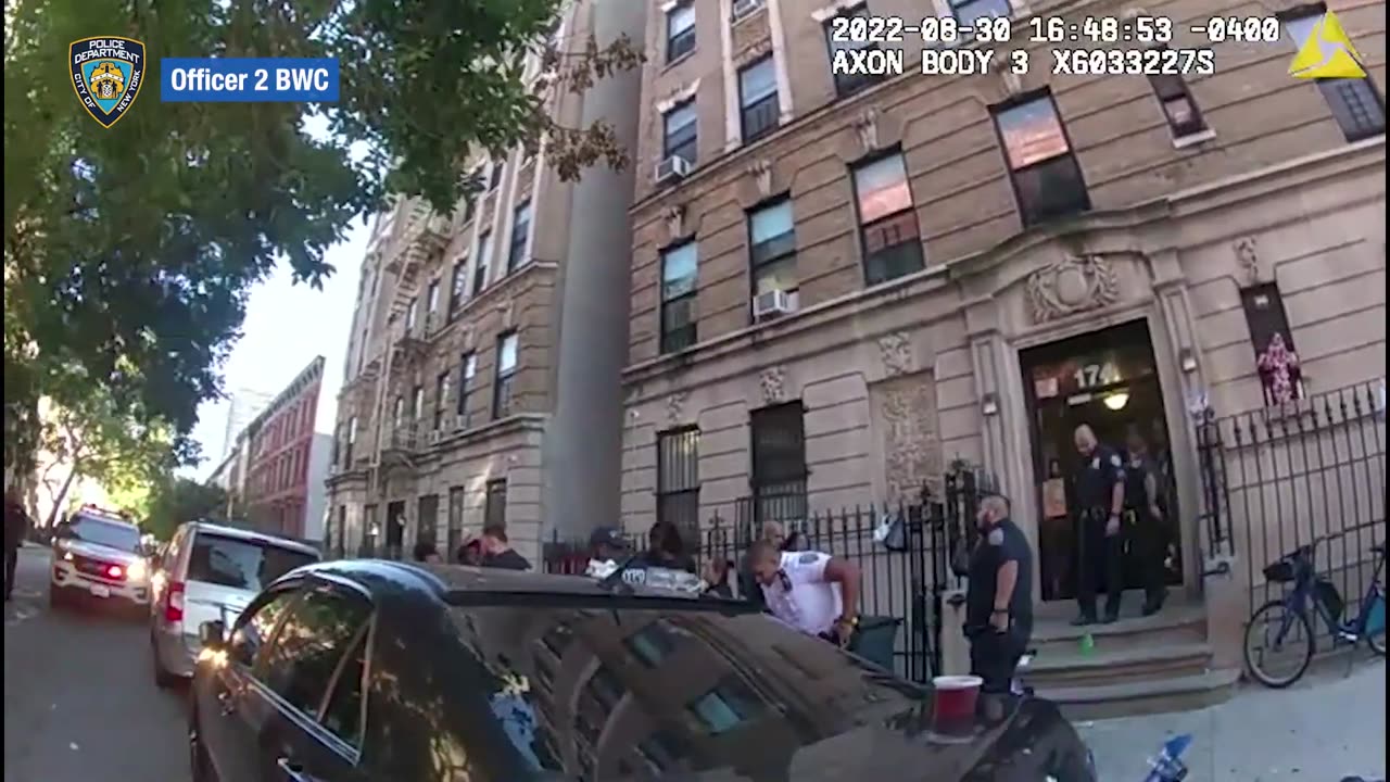 NYPD 32 Precinct Body Cam Video of Arrest of Individual Carrying A Ghost Gun