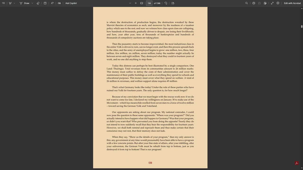 Adolf Hitler Speech 2/10/1933 | Sportpalast 2 of 5 ENG