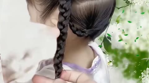 Easy Step-by-Step Guide to Creating a Cute Double Bun Hairstyle for Kids #46