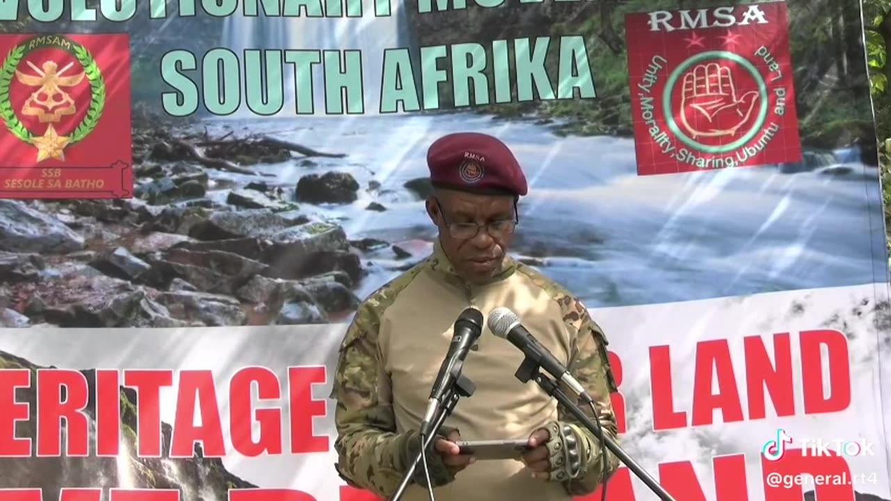 SOUTH AFRIKA MESSAGE