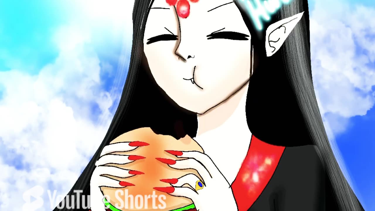 Oc speedpaint a hungry vampire