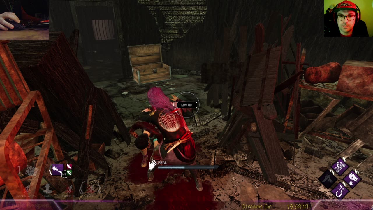 a DBD match with our friend PredatedWings92