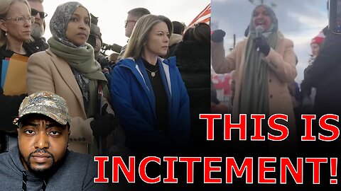HUMILIATED Ilhan Omar Attempts To INCITE RIOT After GETTING KICKED OUT ICE Facility With Democrats!