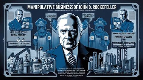 forgotten History of Big Pharma revealed how Rockefeller took control of synthetic drugs