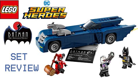 Lego Batman the Animated Series Batmobile Review