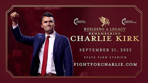 LIVE NOW: Building A Legacy, Remembering Charlie Kirk