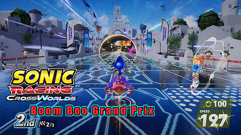 PS5 • Sonic Racing CrossWorlds – Boom Boo Grand Prix, 4 Races • Metal Sonic – Dream Machine #sonic