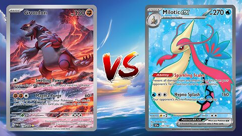 Pokemon TCG Live Groudon Claydol VS Milotic EX Charizard EX!!