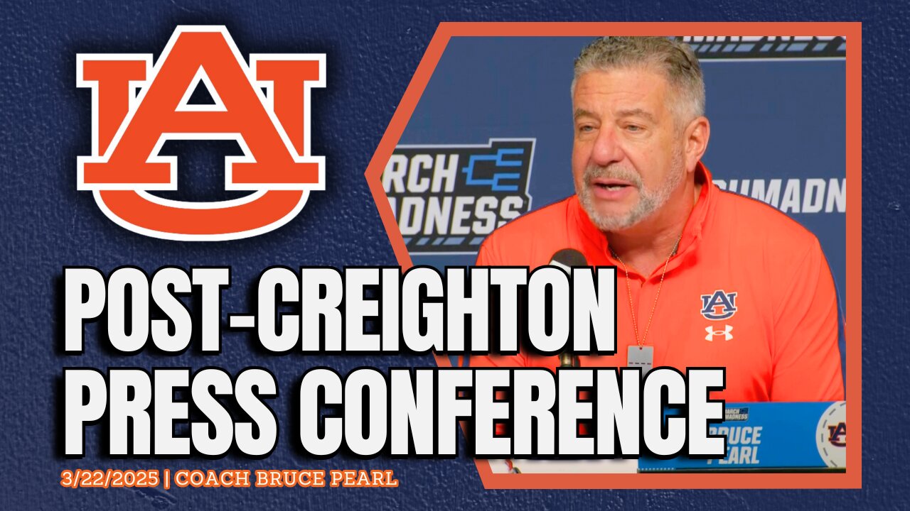 Bruce Pearl Breaks Down Creighton Win | March Madness Press Conference