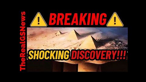 BREAKING!! Giant structure found 2 km underground in the Great Pyramid of Giza