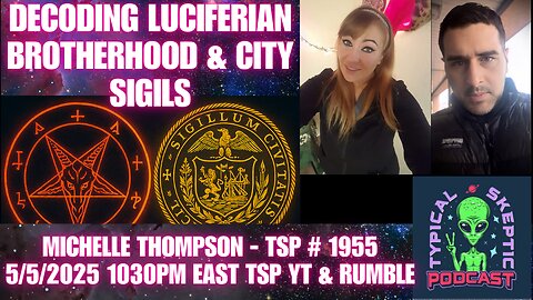 Decoding the Luciferian Brotherhood & City Sigils | Michelle Thompson (Rainetta Soul Sister) | TSP Ep # 1955