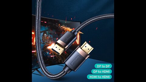 Braided HDMI Cable, with 4K Ultra HD Quality, Compatible with TV, Projector, Laptop, Game Console