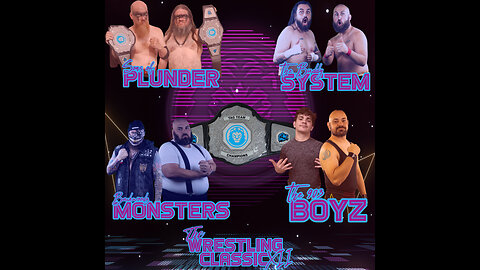 Sons of Plunder vs 903 Boyz vs Buddy System vs Backwoodz Monsters - Tag Team Championship Match