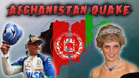 6.0 Earthquake on date of Diana's crash - #6 Hadjar claims first podium - Biden's withdrawal +more