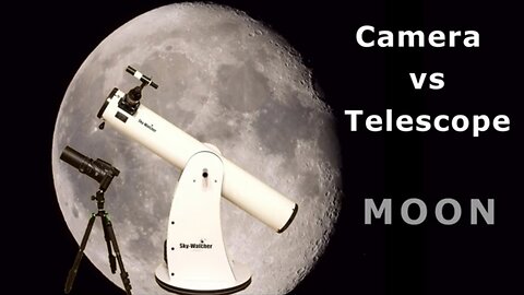 Nikon P1000 vs Telescope