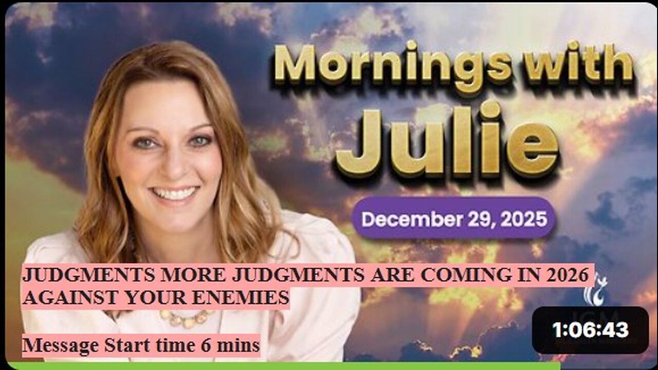 Julie Green subs JUDGMENTS MORE JUDGMENTS ARE COMING IN 2026 AGAINST YOUR ENEMIES