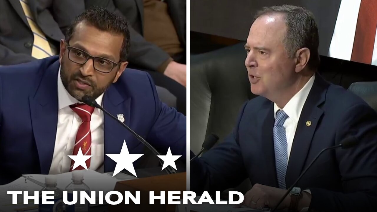 Senator Schiff and FBI Director Patel Clash at Senate Hearing