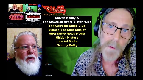 Steven Kelley Victor Hugo Connect Getty Museum Revolution Radio Alex Jones Jim Fetzer Stew Peters