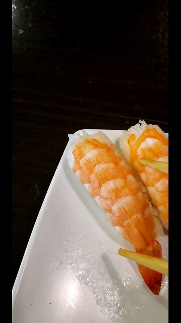 ASMR Shrimp Sushi - Tasty - Enjoy the life
