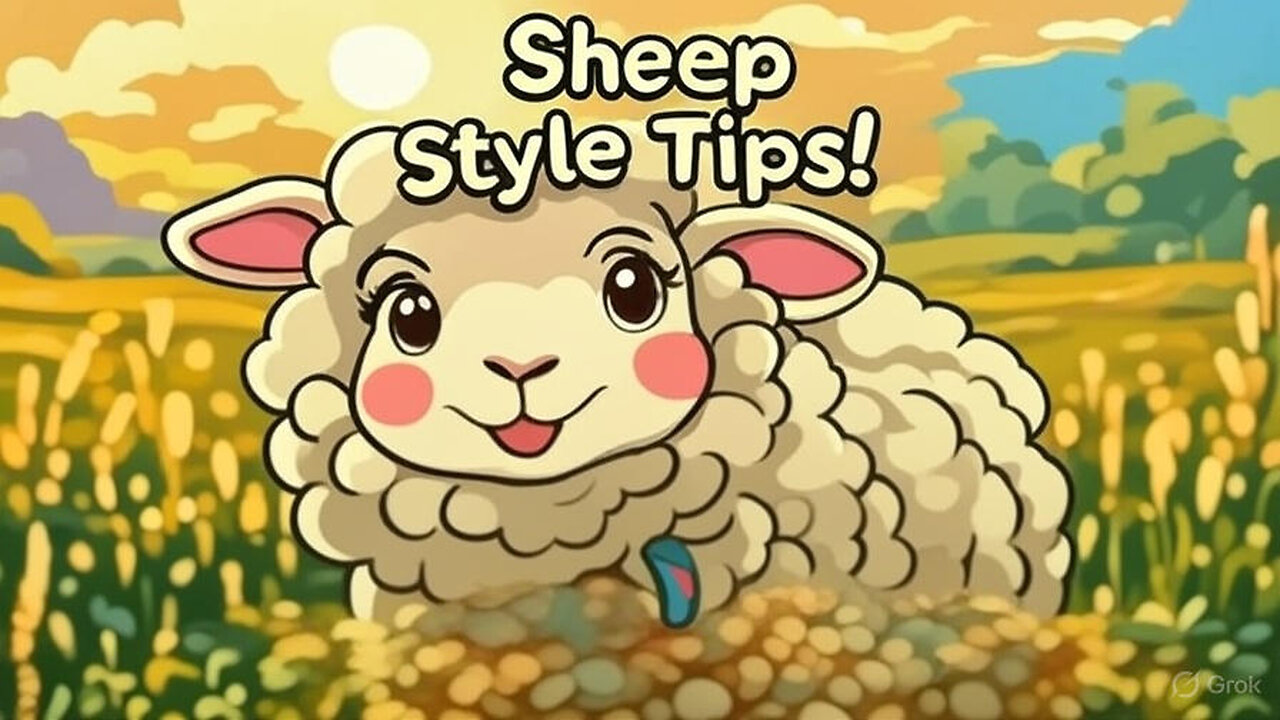 "Sheep Style Tips! Learn to Dance with a Groovy Lamb!"