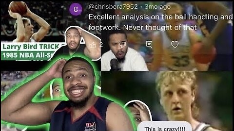Reacting to comments about Larry Bird These comments are crazy