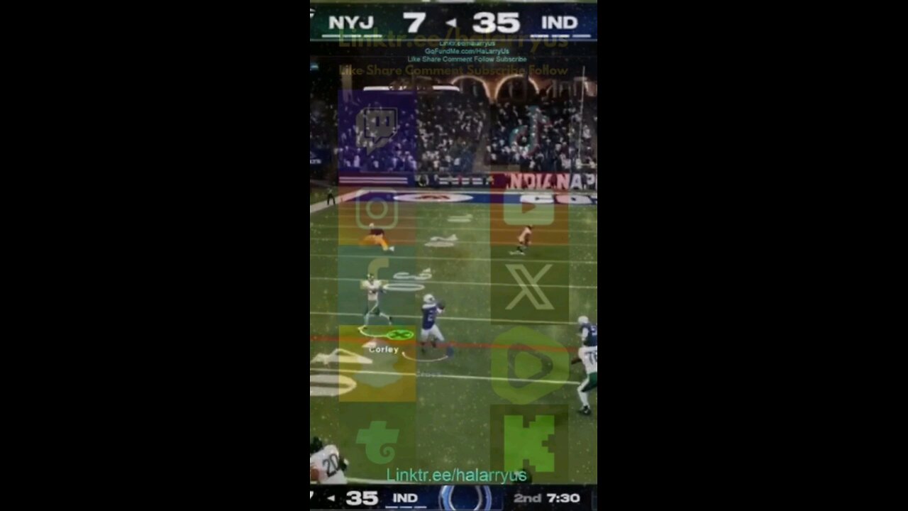 Another Another Pick 6 IND 41 vs NYJ 7 #AllMadden #Madden25 #NFLmadden #madden