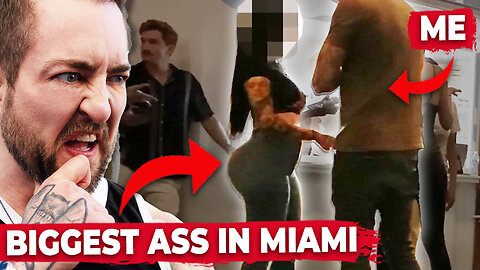 Picking Up a Girl With The BIGGEST Ass in Miami (INFIELD FOOTAGE)