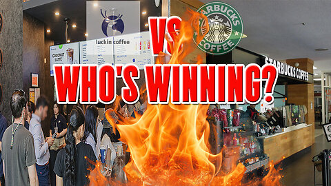NYC COFFEE WAR: Luckin vs Starbucks SAME PRICE?! ☕️🔥
