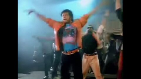 Michael Jacksons' "Beat It" Reversed but only when he says "Superman is a D**k"