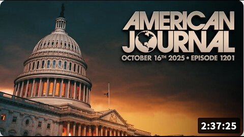 10.16.25 American Journal: Trump Reportedly Approves CIA Regime Change In Venezuela
