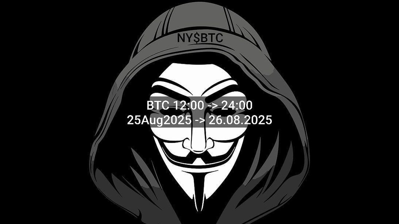 BTC #Prophecy ⬆️?⬇️? 25.Aug.2025(12:00->24:00) 25.08.2025->26.AUG.2025 8월25일2025->8월26일2025